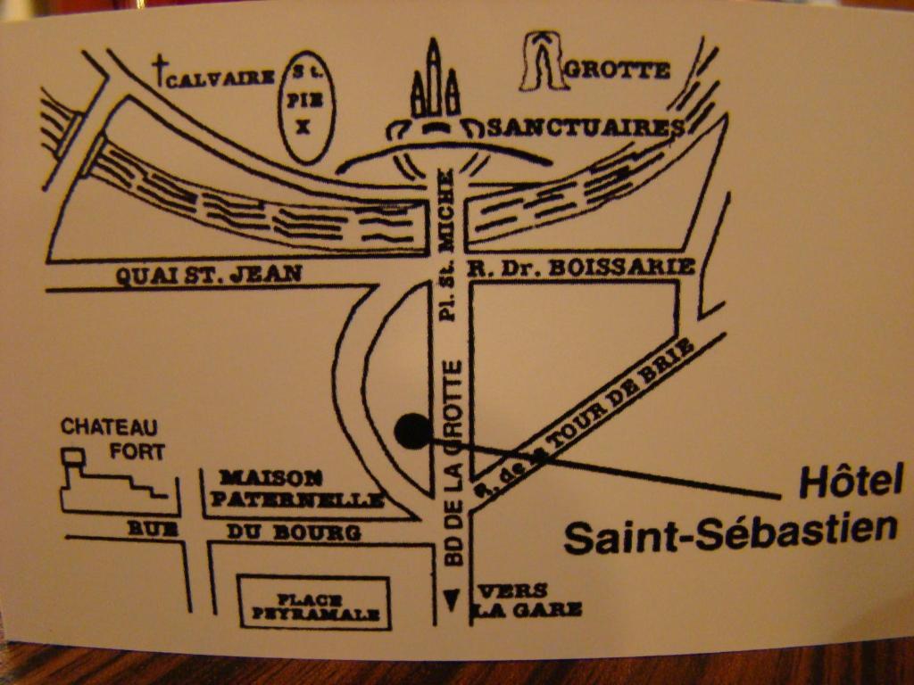 Hotel Saint Sebastien ลูร์ด ภายนอก รูปภาพ